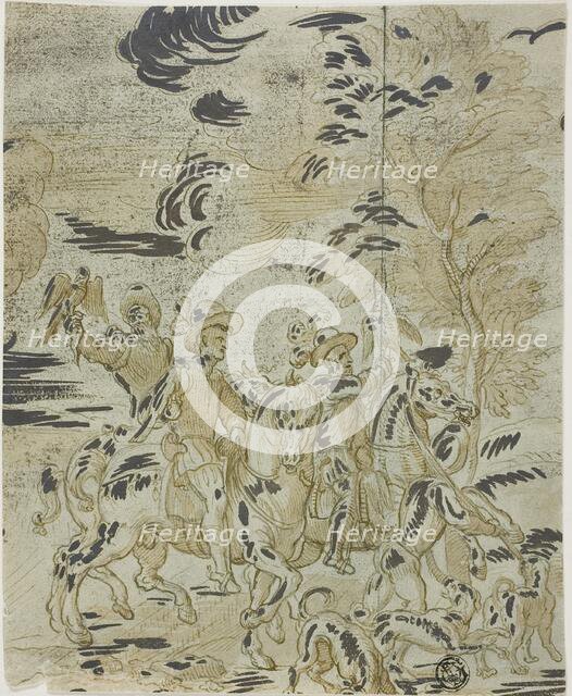 Falcon Hunt, n.d. Creator: Unknown.