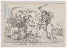 The Champion of the People, March 11, 1784., March 11, 1784. Creator: Thomas Rowlandson.