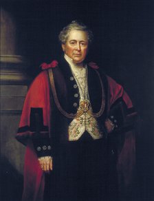 William Hunter, Lord Mayor 1852  Artist: Anon