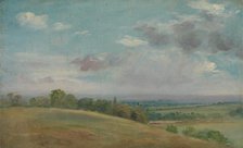 Landscape near Dedham, between 1849 and 1855. Creator: Lionel Constable.