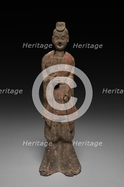 Court Official (Tomb Figure), 1st quarter of 6th Century. Creator: Unknown.