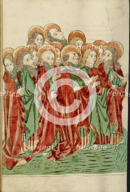 The Twelve Apostles; Barlaam und Josaphat, 1469. Creators: Hans Schilling, Diebolt Lauber.