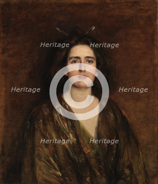 Laura at Sixteen, 1896. Creator: Alice Pike Barney.