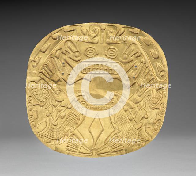 Pectoral (Chest Plaque), 400-900. Creator: Unknown.