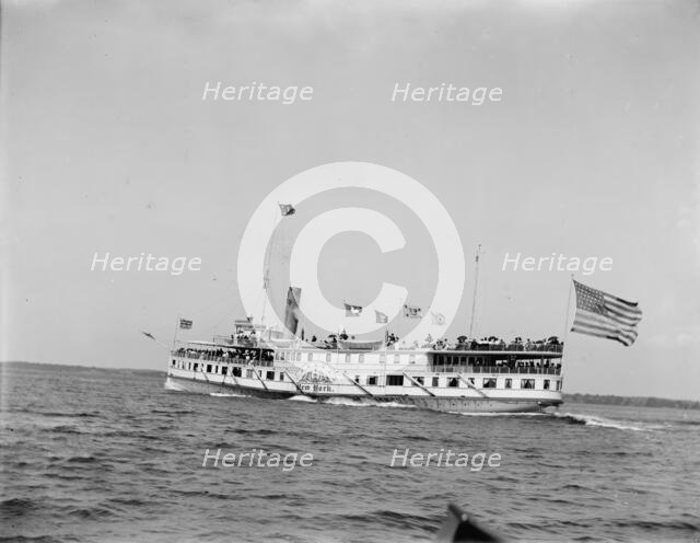 Steamer New York, 1000 Islands, between 1887 and 1901. Creator: Unknown.