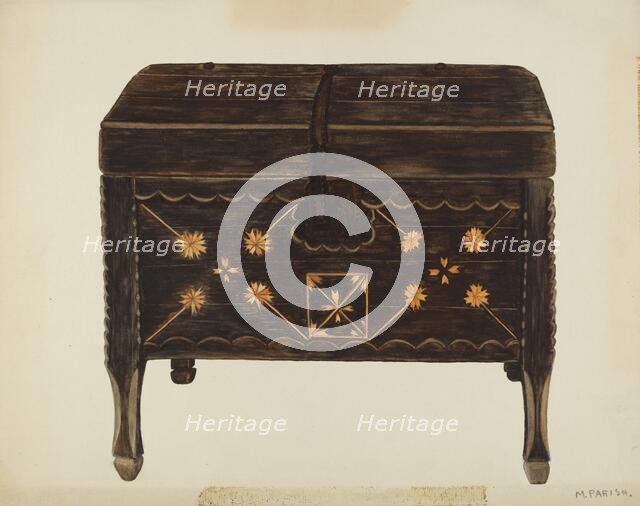 Chest, c. 1938. Creator: Marjery Parish.