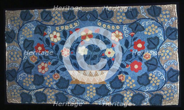 Rug, United States, 19th century. Creator: Unknown.