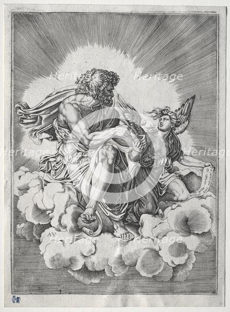 The Four Evangelists: St. Matthew, c. 1518. Creator: Unknown.