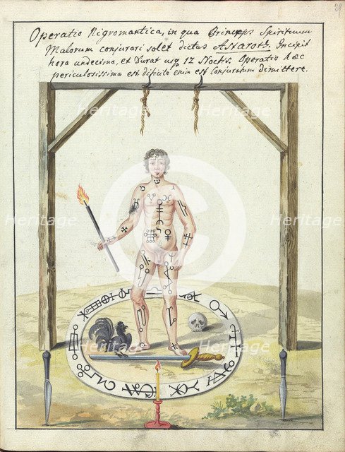 Compendium rarissimum totius Artis Magicae..., 1775. Artist: Anonymous  