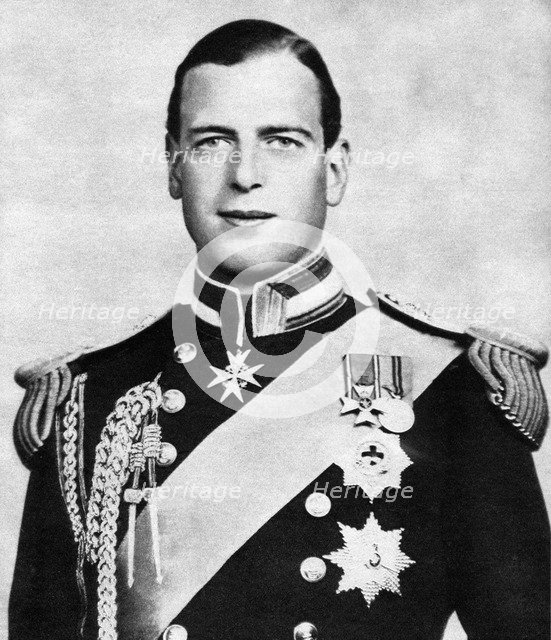 Prince George, Duke of Kent, c1936. Artist: Unknown