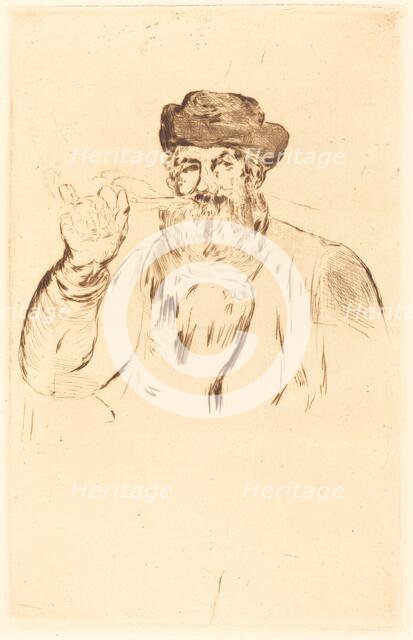 The Smoker (Le fumeur), 1866. Creator: Edouard Manet.