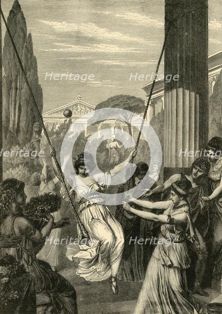 'Sports of Greek Girls', 1890.   Creator: Unknown.