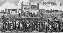 The execution of the Duke of Monmouth, Tower Hill, London, 15 July 1685 (1903). Artist: Unknown.