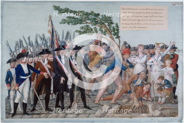 Liberty Tree 1789, c. 1790. Creator: Lesueur, Jean-Baptiste (1749-1826).