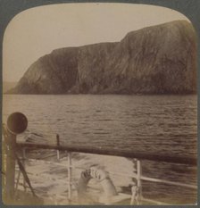 'North Cape - from the west - land of the Midnight Sun...Northern Norway', 1902.  Creator: Underwood & Underwood.