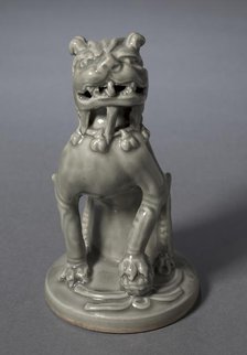 Incense Burner Top in the Shape of a Lion, 1100s. Creator: Unknown.