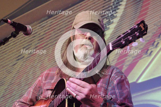 Jim Crawford, Crawley Blues Festival, Hawth, Crawley, West Sussex, Oct 2015. Artist: Brian O'Connor.