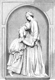 "Dinah Consoling Hetty in Prison," by F. J. Williamson, 1870. Creator: Unknown.