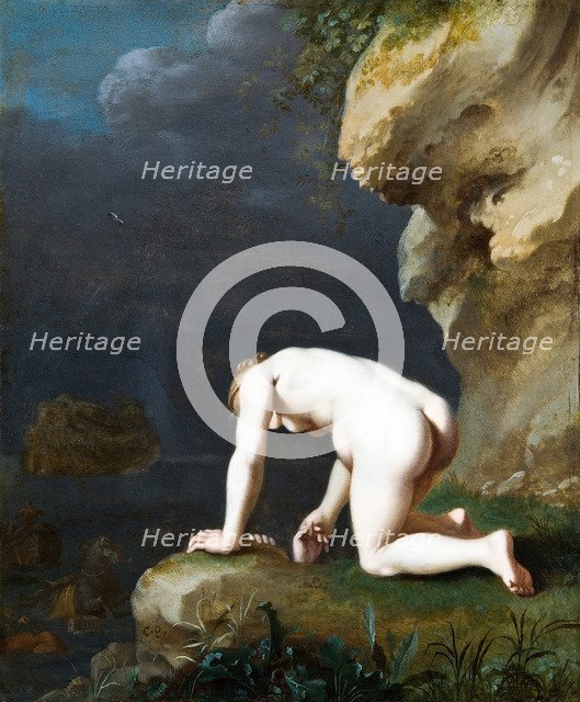 The Goddess Calypso rescues Ulysses, 1630. Artist: Poelenburgh, Cornelis, van (1594/95-1667)
