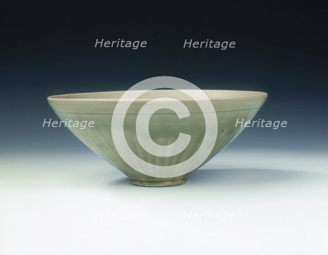 Yaozhou celadon bowl, late Northern Song-Jin dynasty, China, late 11th-early 12th century. Artist: Unknown
