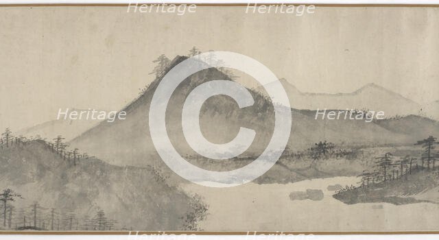 Homeward Boat on a Clear River Day, Ming dynasty, 16th-17th century. Creator: Unknown.