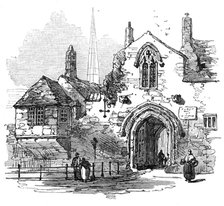 Close Gate, Exeter-Street, Salisbury, 1872. Creator: Unknown.