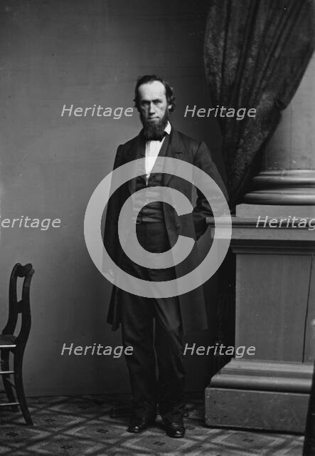 William Vandever of Iowa, between 1855 and 1865. Creator: Unknown.