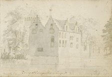 House in Rampenbosch Castle in Bergen, 1723. Creator: Abraham Meyling.