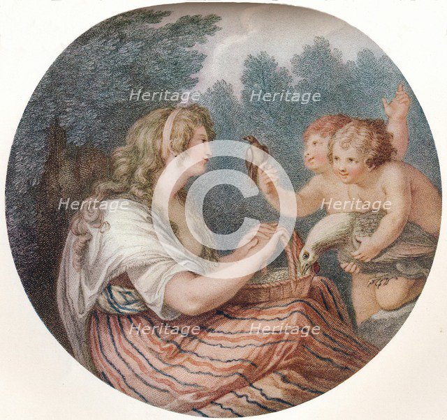 Ceres, c1747-1815, (1915). Artist: Francesco Bartolozzi