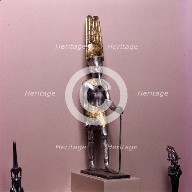 Statuette of Amen-Ra,  Late New Kingdom c900BC. Artist: Unknown.