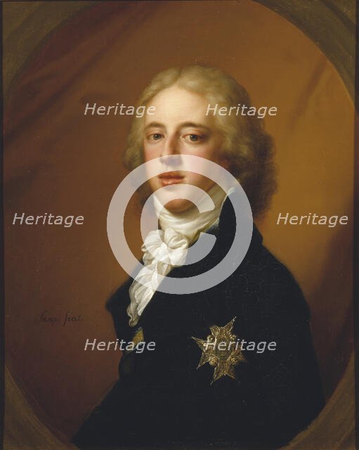 Gustav IV Adolf, before 1830. Creator: Johann Baptist Lampi I.