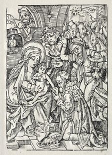 Adoration of the Kings, c. 1500. Creator: Unknown.