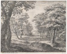 The Road Through the Woods, 17th century. Creator: Anthonie Waterloo.