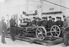 Traning women for street R.R. [i.e., railroad] service Berlin, between 1914 and c1915. Creator: Bain News Service.