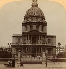 'Dome des Invalides, where rests the mighty warrior - Tomb of Napoleon I., Paris, France', 1900. Creator: Underwood & Underwood.