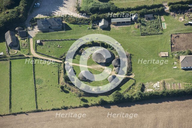 Butser Ancient Farm, an archaeological open air museum, Petersfield, Hampshire, 2016. Creator: Damian Grady.