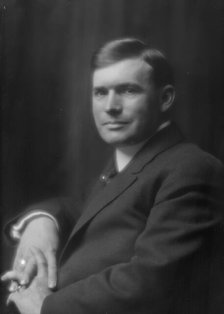 Sperry, J.C., Mr., portrait photograph, 1912 or 1913. Creator: Arnold Genthe.