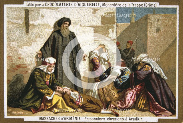 Christian prisoners at Aradkir, 1895. Artist: Unknown