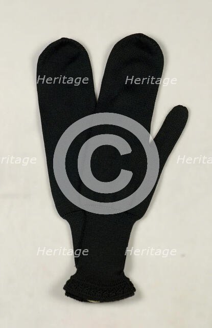 Mittens, American, 1870-75. Creator: Unknown.