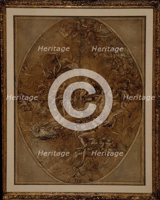 Olympus, 1743/1744. Creator: Lorenzo De Ferrari.