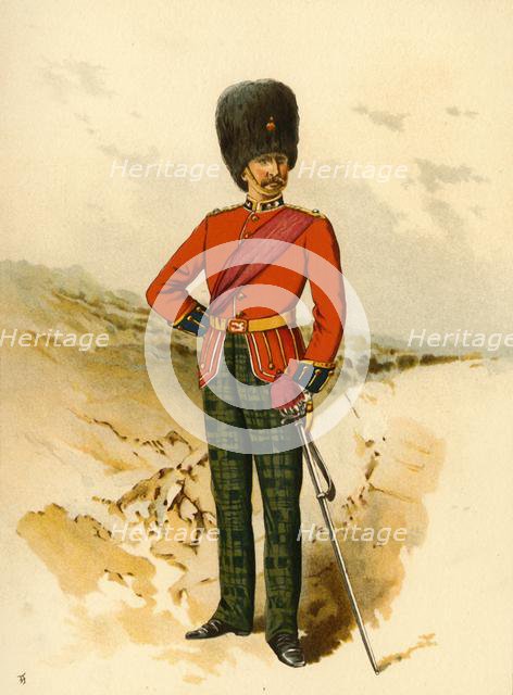 The 21st - Royal Scots Fusiliers', 1890. Creator: Godfrey Douglas Giles.