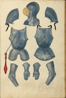 Tournament Armor, about 1560-1570. Creator: Unknown.