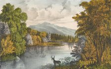 Moosehead Lake, Maine, 1857-72., 1857-72. Creators: Nathaniel Currier, James Merritt Ives, Currier and Ives.