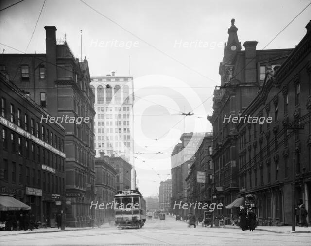 Griswold Street, Detroit, Mich., between 1900 and 1910. Creator: Unknown.