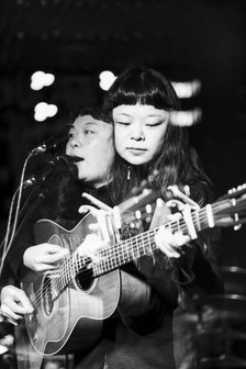 Maya Akechi and Alborg live at Hope & Anchor, Islington, London, May 2025. Creator: Annapaola Marchesani. Maya Akechi and Alborg live at Hope & Anchor, Islington, London, May 2025. Creator: Annapaola Marchesani.