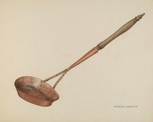 Ladle, c. 1939. Creator: Charles Garjian.