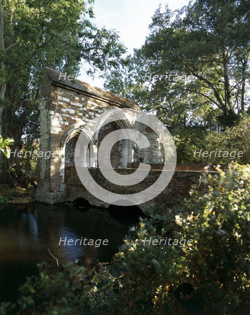 Gatehouse of Waltham Abbey, Essex, c1990-c2010. Artist: Pat Payne.