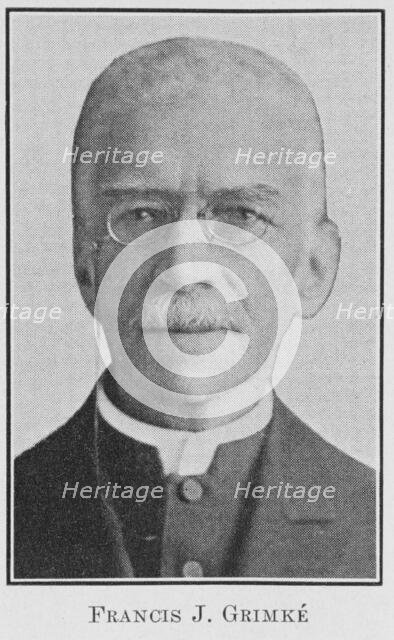 Frances J. Grimké, 1921. Creator: Unknown.