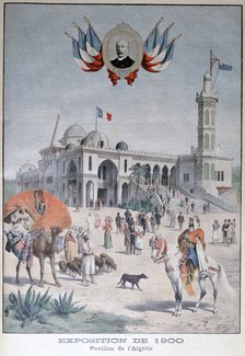 The Algerian pavilion at the Universal Exhibition of 1900, Paris, 1900. Artist: Unknown