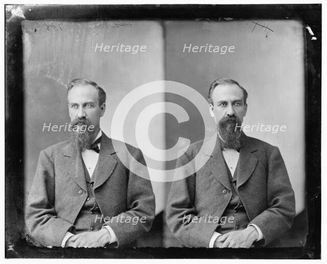 John Baker of Indiana, 1865-1880. Creator: Unknown.